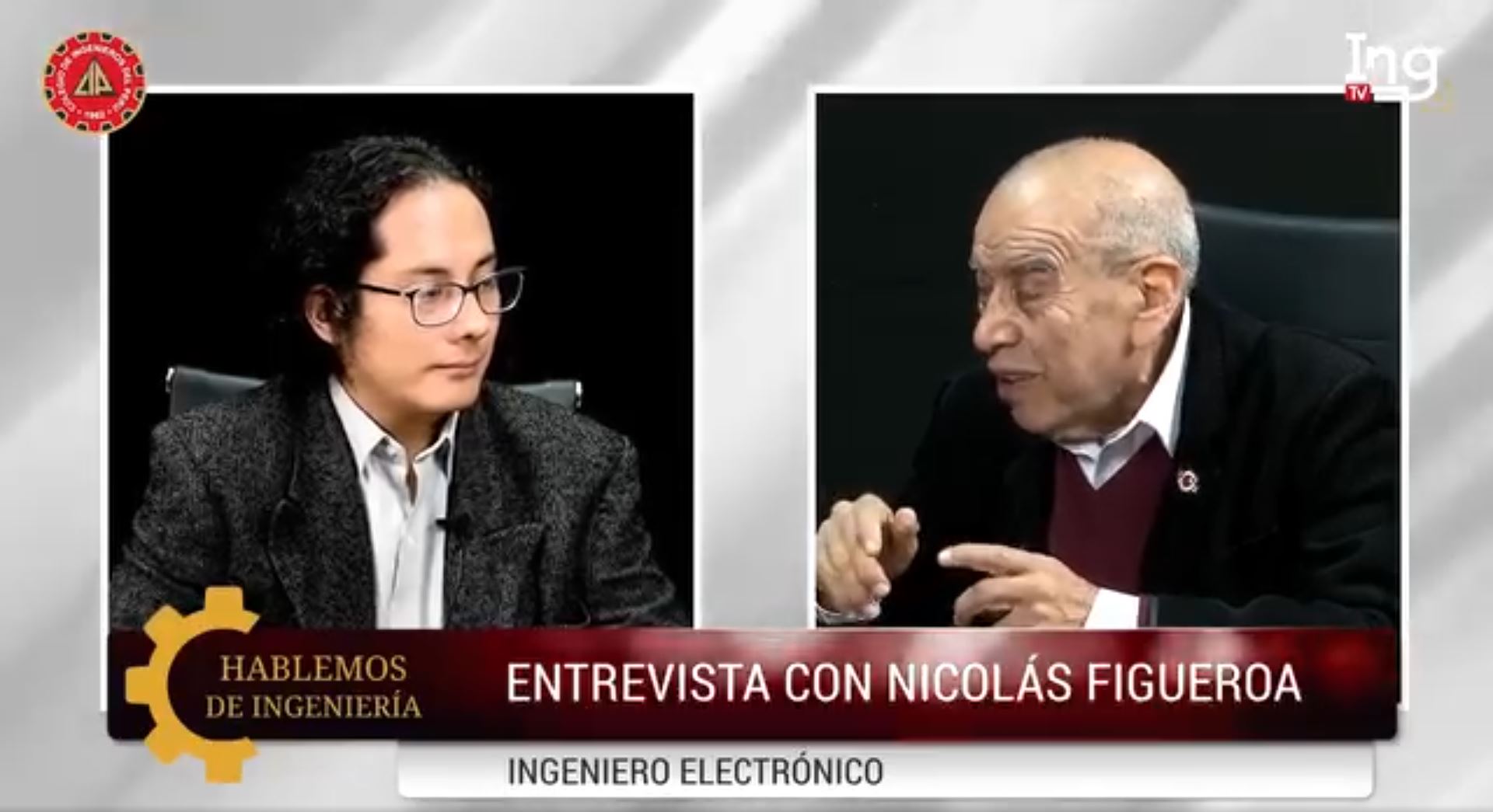 Entrevista en Colegio de Ingenieros del Perú